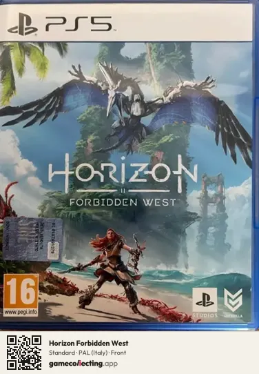 Horizon Forbidden West PlayStation 5, Italy box front