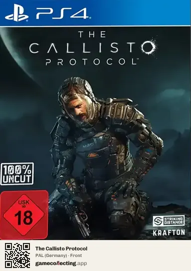 The Callisto Protocol PlayStation 4, Germany box front