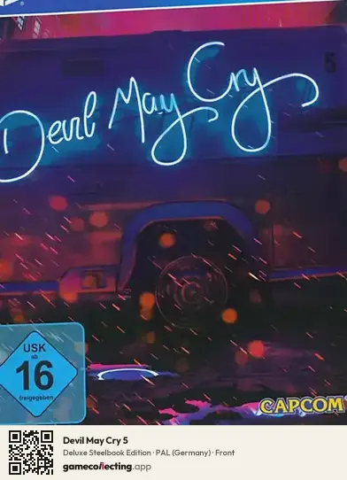Devil May Cry 5 PlayStation 4, Germany box front