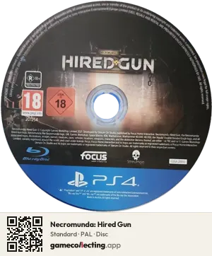 Necromunda: Hired Gun PlayStation 4, PAL disc
