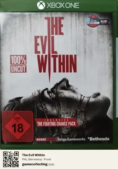 The Evil Within Xbox One, Germany box front