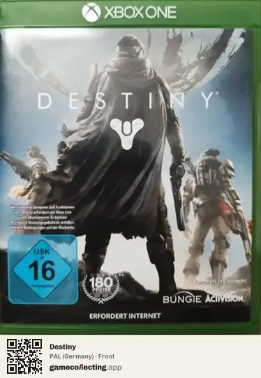 Destiny Xbox One, Germany box front