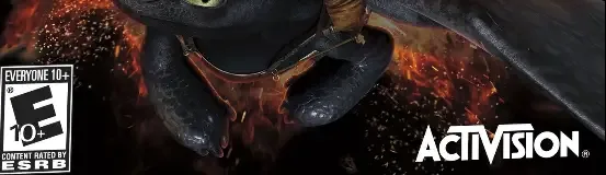 How to Train Your Dragon, the ESRB box on its front