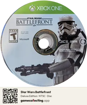 Star Wars Battlefront Xbox One, NTSC disc