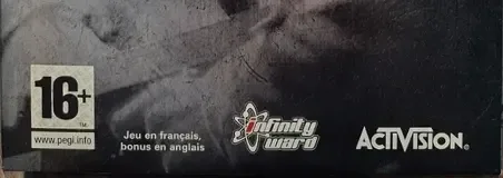 Call of Duty 2, the PEGI square on its front