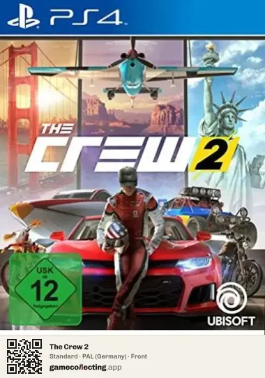 The Crew 2 PlayStation 4, Germany box front