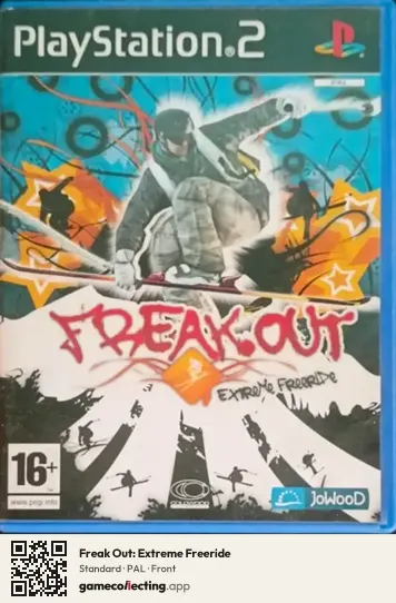 Freak Out: Extreme Freeride PlayStation 2, PAL box front