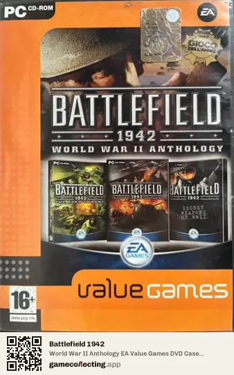Battlefield 1942 Computer, Italy box front