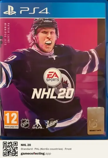 NHL 20 PlayStation 4, Nordic countries box front