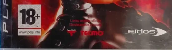Ninja Gaiden Sigma, the PEGI square on its front