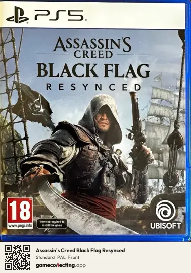 Assassin's Creed Black Flag Resynced PlayStation 5, PAL box front