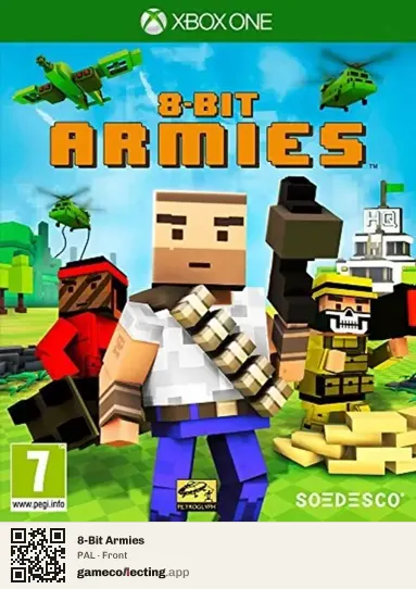 8-Bit Armies Xbox One, PAL box front