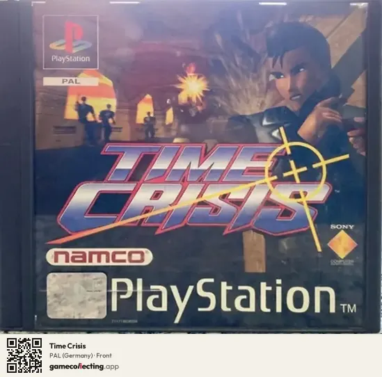 Time Crisis PlayStation, Germany box front