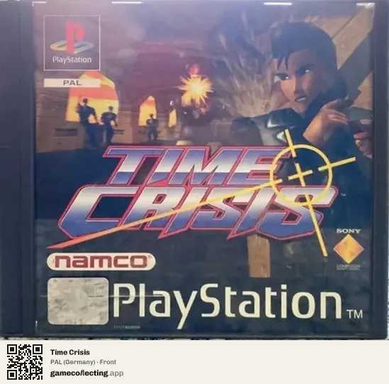 Time Crisis PlayStation, Germany box front