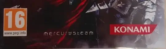 Castlevania: Lords of Shadow, the PEGI square on its front