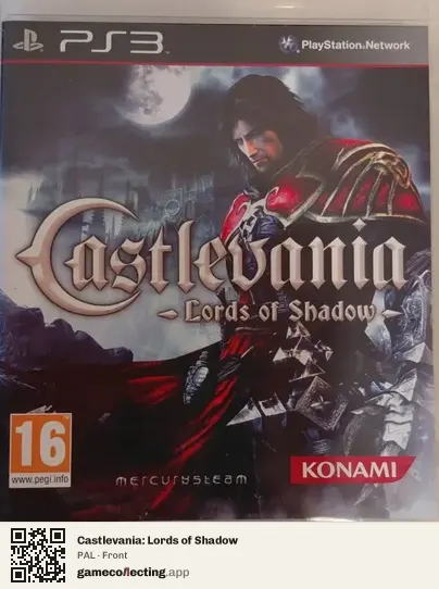 Castlevania: Lords of Shadow PlayStation 3, PAL box front