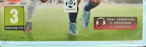 FIFA 16, the PEGI square on its front