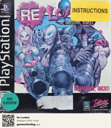 Re-Loaded PlayStation, NTSC box front