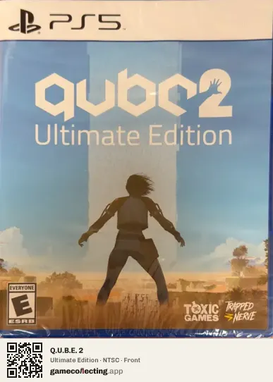 Q.U.B.E. 2 PlayStation 5, NTSC box front