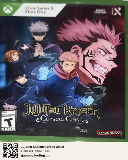 Jujutsu Kaisen: Cursed Clash Xbox Series X, NTSC box front