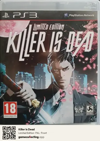 Killer Is Dead PlayStation 3, PAL box front