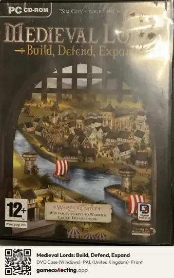 Medieval Lords: Build, Defend, Expand Computer, United Kingdom box front