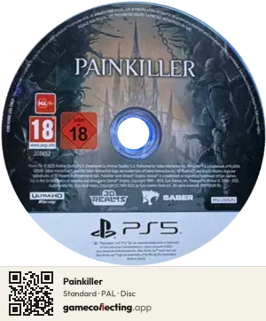 Painkiller PlayStation 5, PAL disc