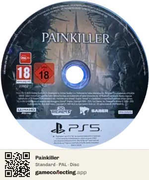 Painkiller PlayStation 5, PAL disc