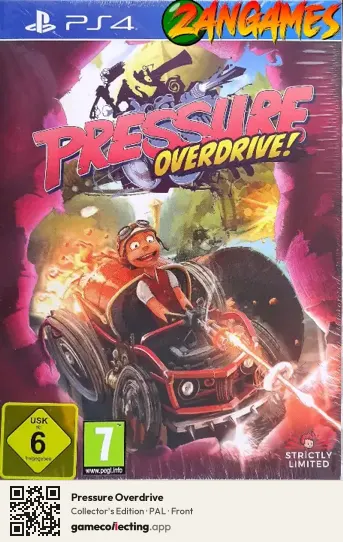 Pressure Overdrive PlayStation 4, PAL box front