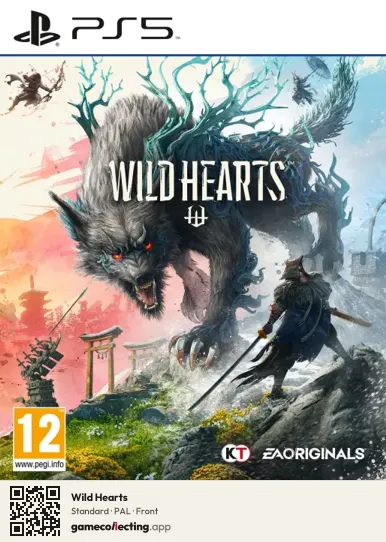 Wild Hearts PlayStation 5, PAL box front