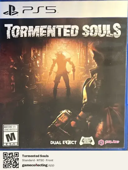 Tormented Souls PlayStation 5, NTSC box front