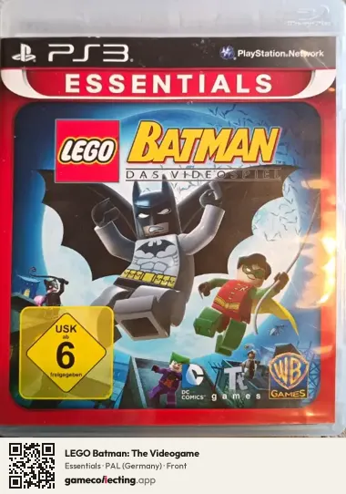 LEGO Batman: The Videogame PlayStation 3, Germany box front