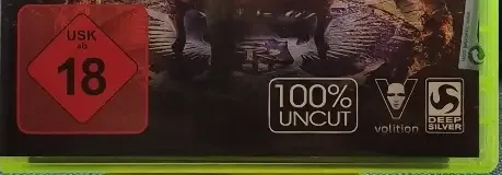 Saints Row IV, the USK square on its front