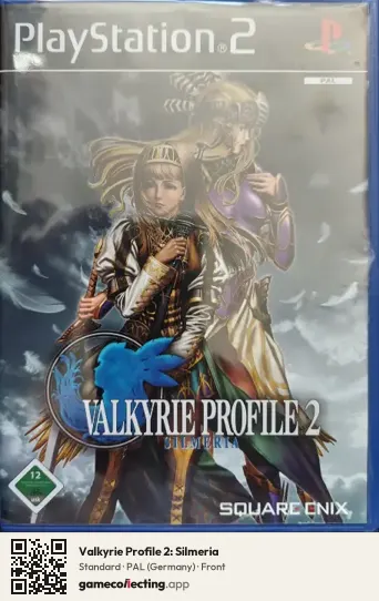 Valkyrie Profile 2: Silmeria PlayStation 2, Germany box front