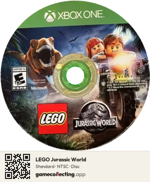 LEGO Jurassic World Xbox One, NTSC disc