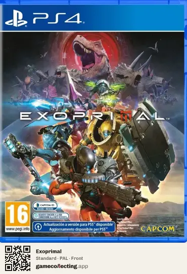 Exoprimal PlayStation 4, PAL box front