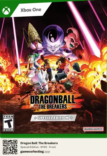 Dragon Ball: The Breakers Xbox One, NTSC box front
