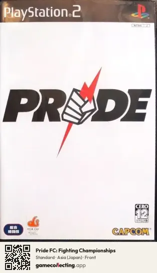 Pride FC: Fighting Championships PlayStation 2, Asia box front