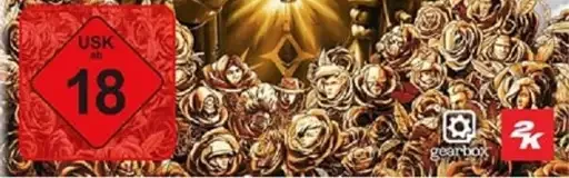 Borderlands 3, the USK square on its front