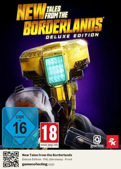 New Tales from the Borderlands PlayStation 4, Germany box front