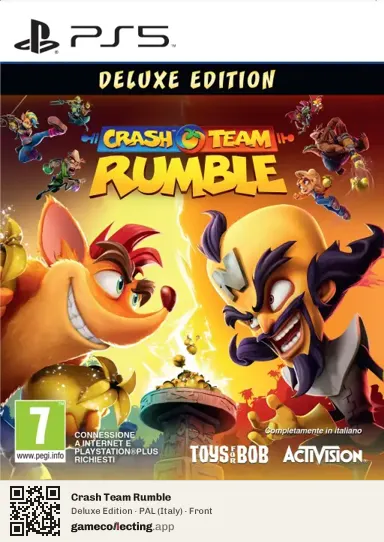 Crash Team Rumble PlayStation 5, Italy box front