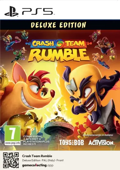 Crash Team Rumble PlayStation 5, Italy box front
