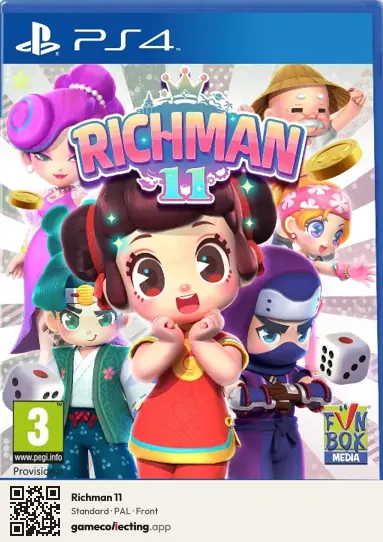 Richman 11 PlayStation 4, PAL box front