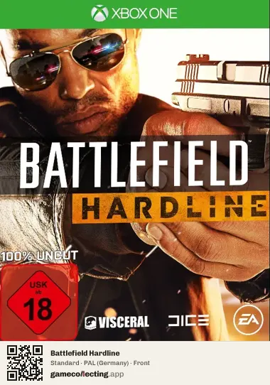 Battlefield Hardline Xbox One, Germany box front