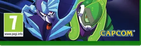 Mega Man 11, the PEGI square on its front