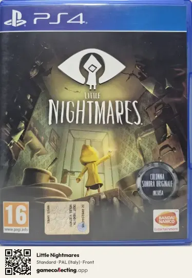 Little Nightmares PlayStation 4, Italy box front