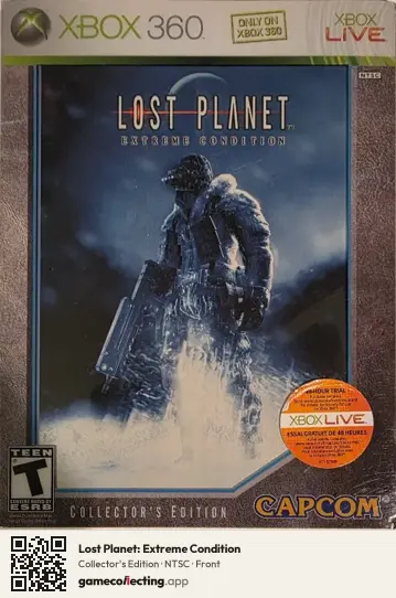 Lost Planet: Extreme Condition Xbox 360, NTSC box front