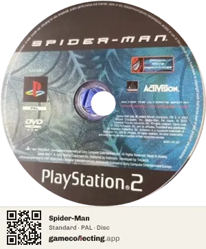 Spider-Man PlayStation 2, PAL disc