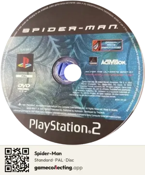 Spider-Man PlayStation 2, PAL disc