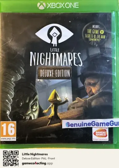 Little Nightmares Xbox One, PAL box front